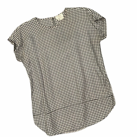 kate spade Tops - Kate Spade Cap Sleeve Silk Viscose Blouse Sz 00